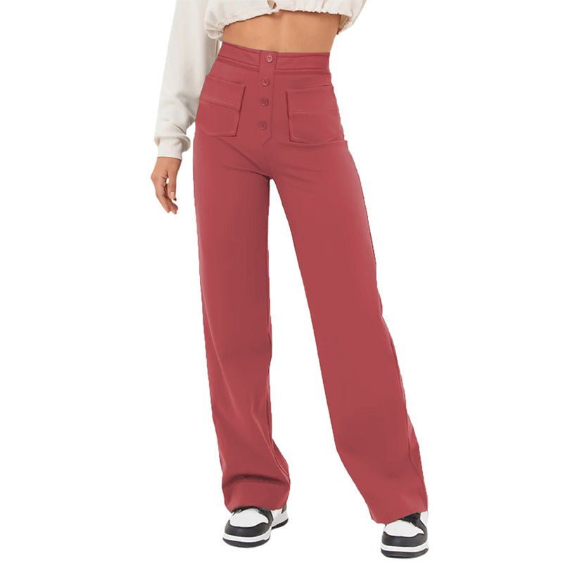 Nina - Hohe Taille Stretchhosen