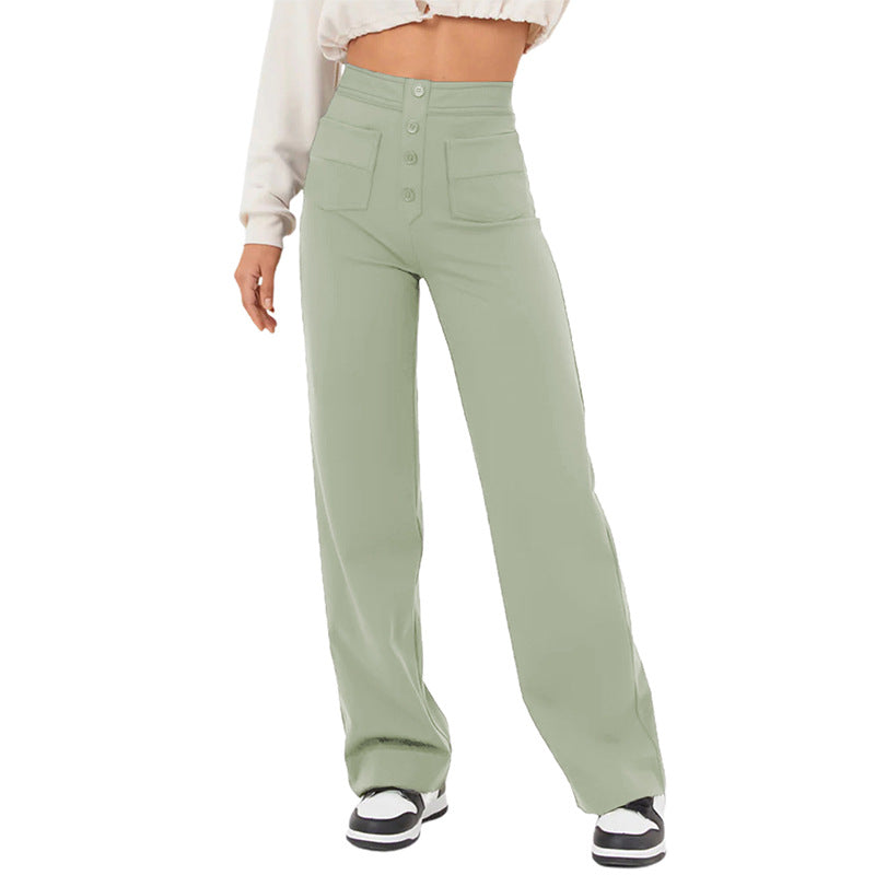 Nina - Hohe Taille Stretchhosen
