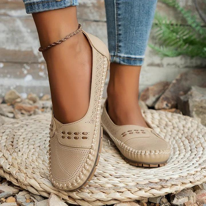 Paulette | Women's Cutout Detail Slip-On Shoes
