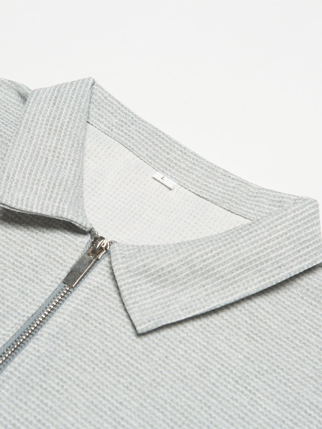 HARRINGTON OXFORD | ZIP-UP SHORT SLEEVE SHIRT FOR MEN