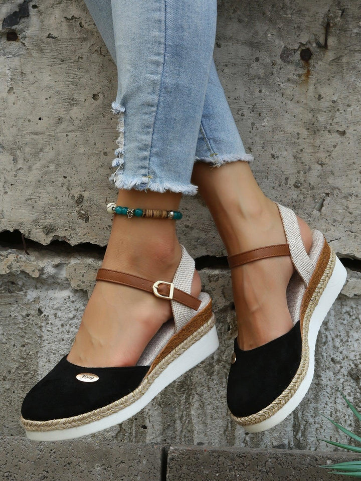 Ruby | Women's Closed Toe Platform Wedge Sandals