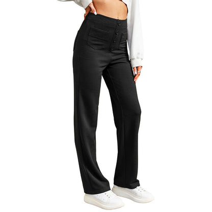 Nina - Hohe Taille Stretchhosen