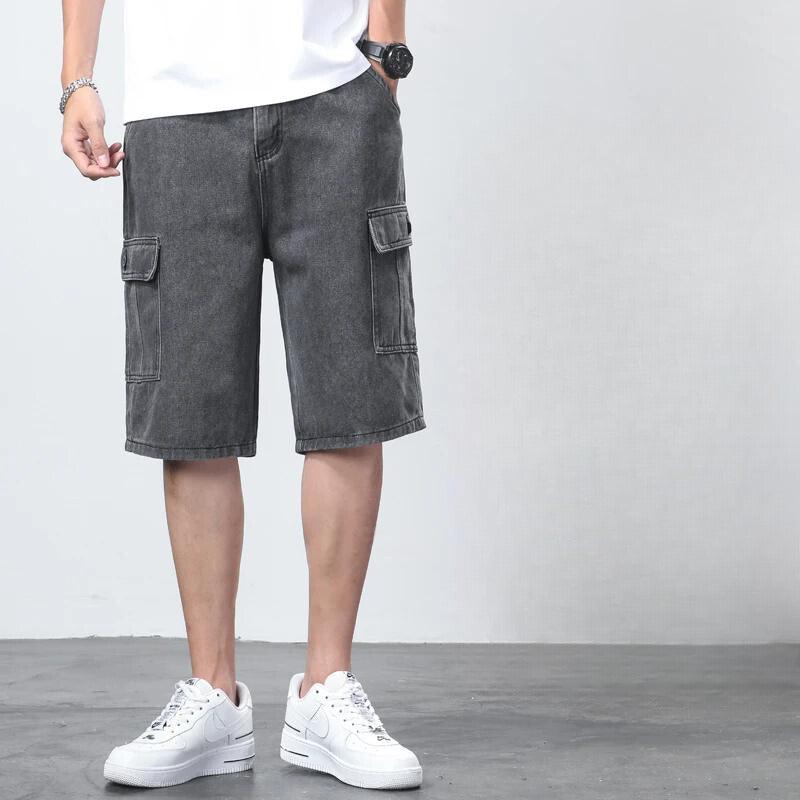 James | Men’s Casual Spring Cargo Shorts with Flap Pocket
