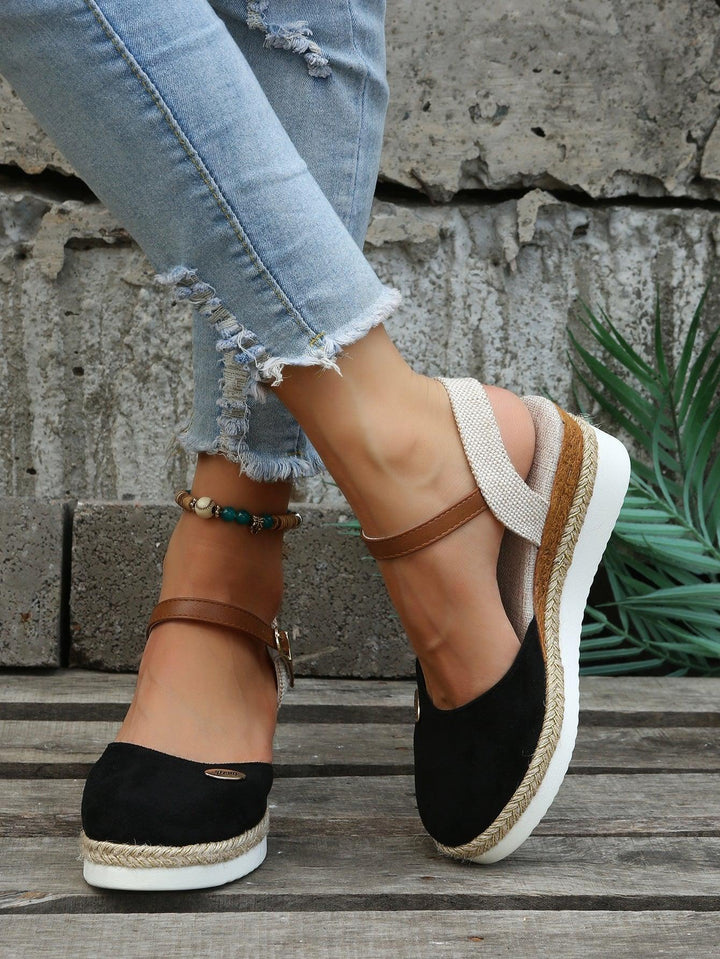 Ruby | Women's Closed Toe Platform Wedge Sandals