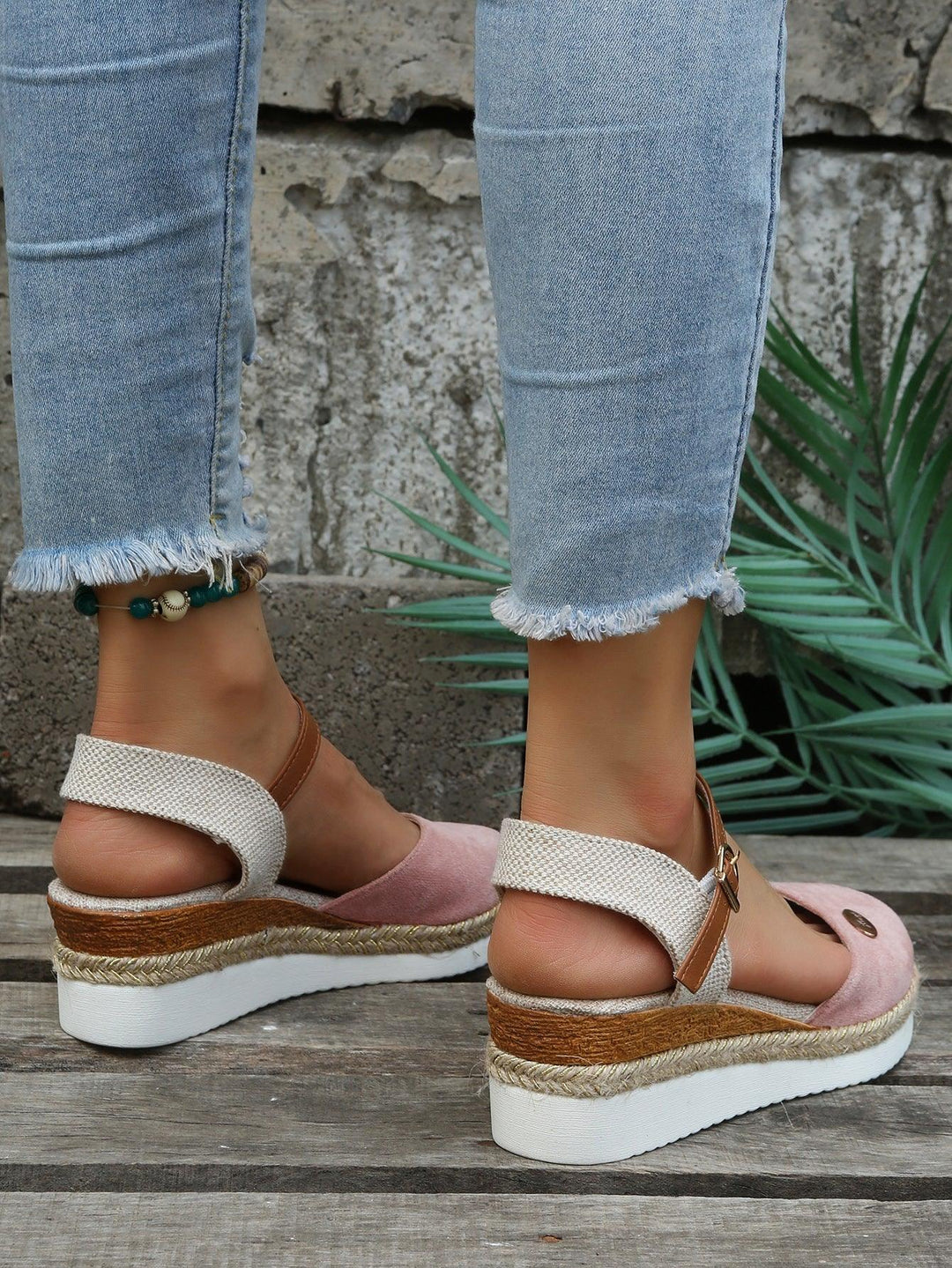Ruby | Women's Closed Toe Platform Wedge Sandals
