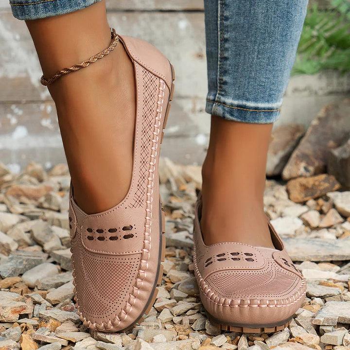 Paulette | Women's Cutout Detail Slip-On Shoes