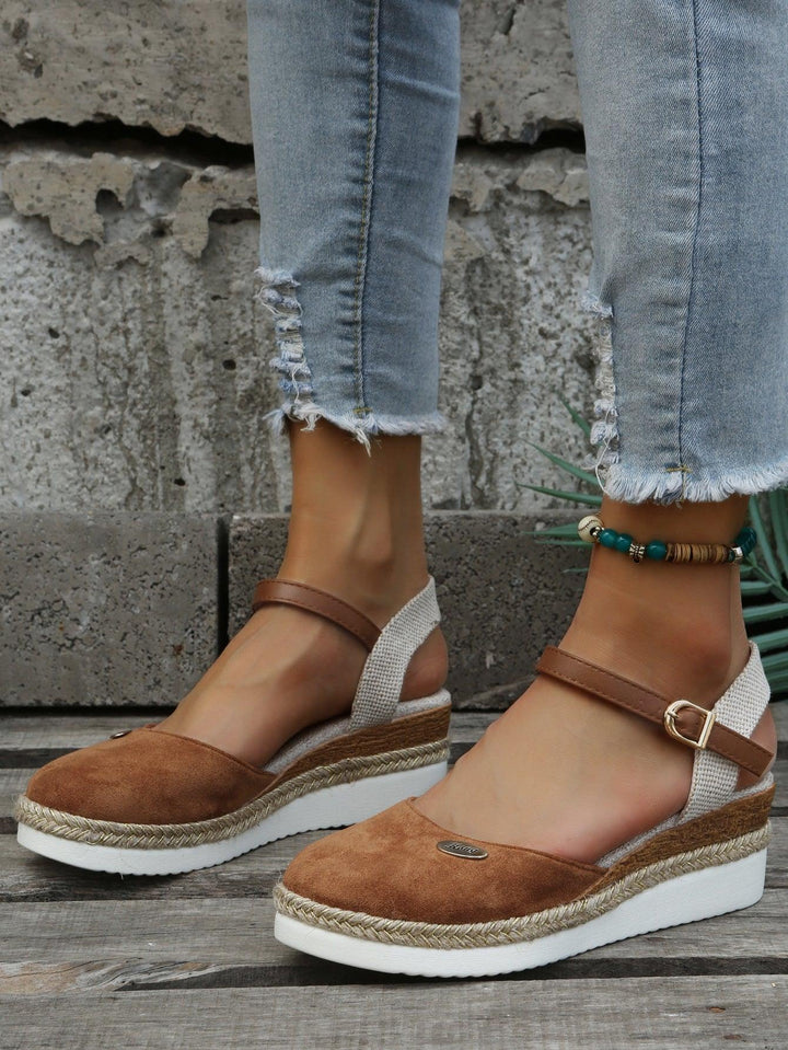 Ruby | Women's Closed Toe Platform Wedge Sandals