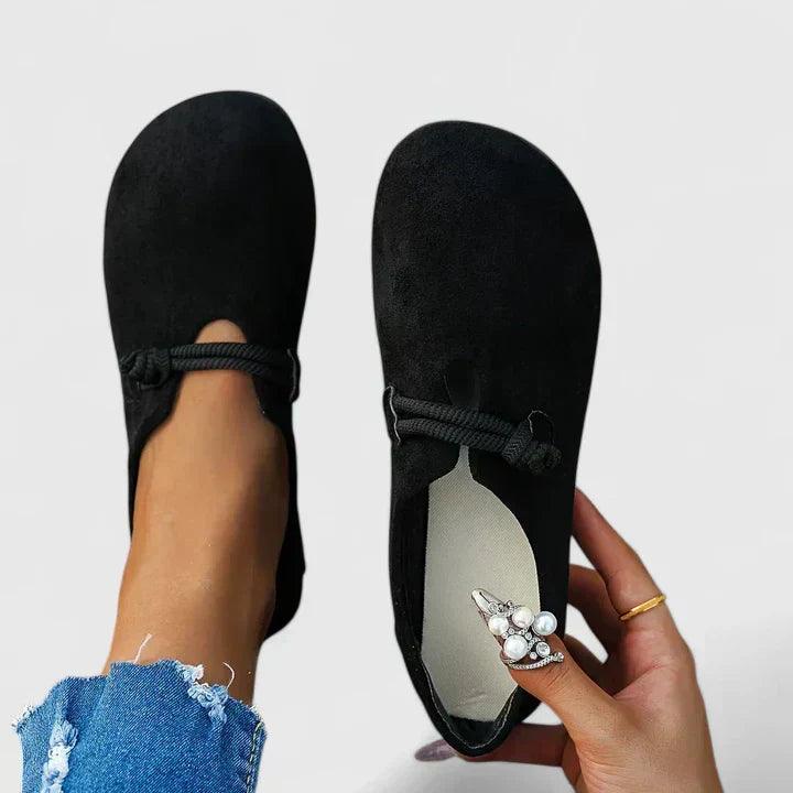 Isabella | Women's Suede Rope Detail Slip-On Loafers