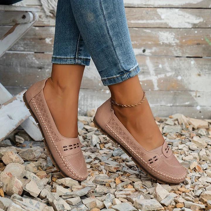 Paulette | Women's Cutout Detail Slip-On Shoes