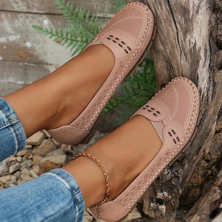 Paulette | Women's Cutout Detail Slip-On Shoes