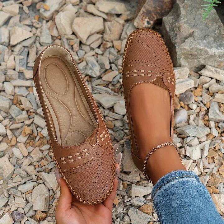 Paulette | Women's Cutout Detail Slip-On Shoes