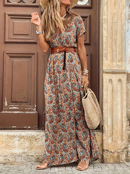 Summer - Blumiges Maxikleid für Frauen