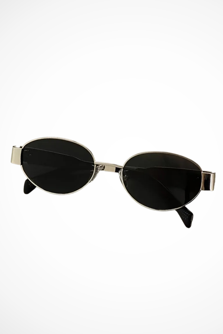 Clarabelle | Women Oval Metal Frame Sunglasses