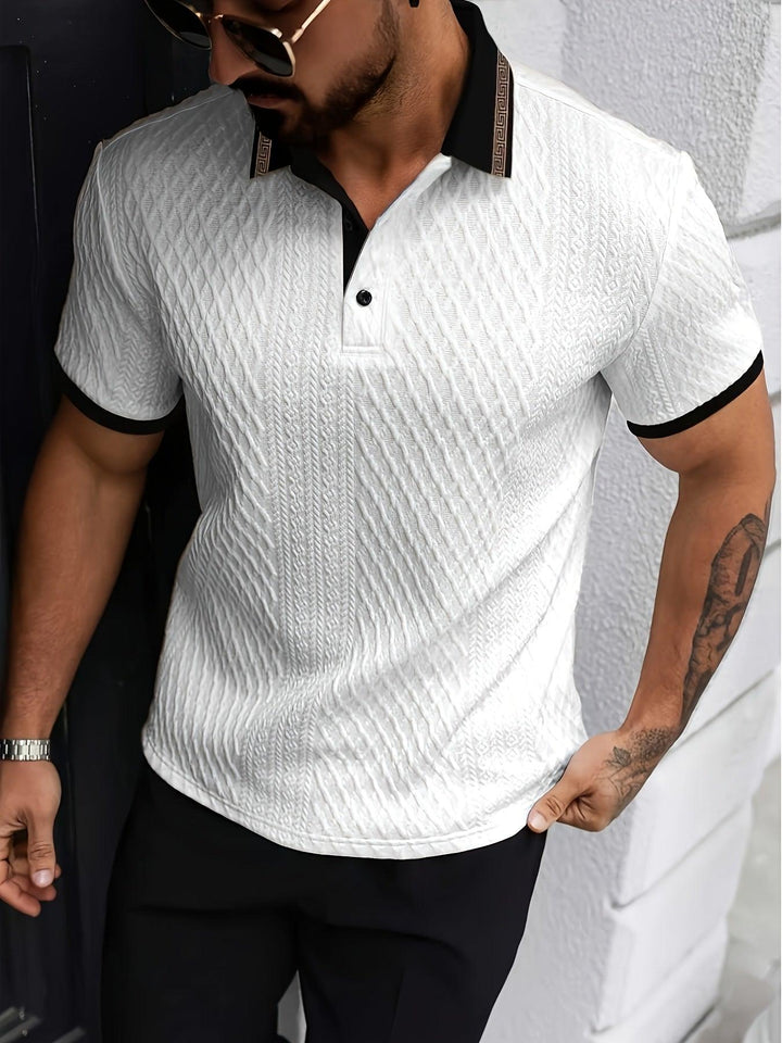 HARRINGTON OXFORD | COLORBLOCK POLO SHIRT FOR MEN