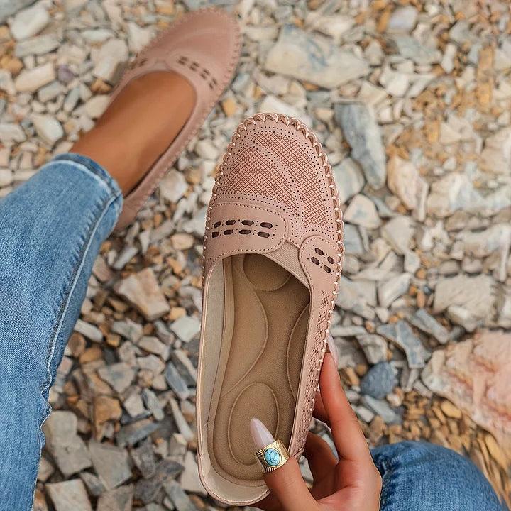 Paulette | Women's Cutout Detail Slip-On Shoes