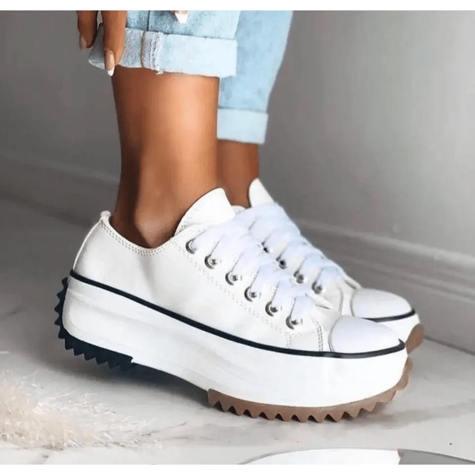 Robyn | Stylish Platform Women’s Trainers with Suede Upper
