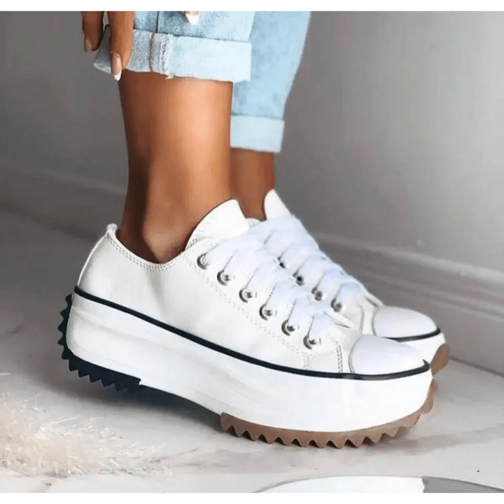 Robyn | Stylish Platform Women’s Trainers with Suede Upper
