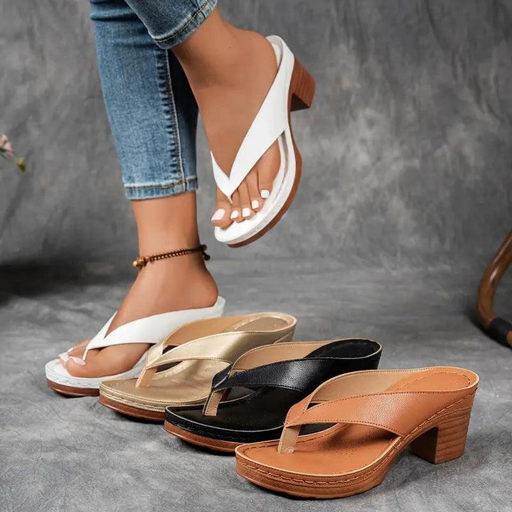 Marilyn | Women's Thong Heel Slippers