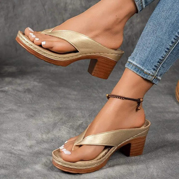 Marilyn | Women's Thong Heel Slippers