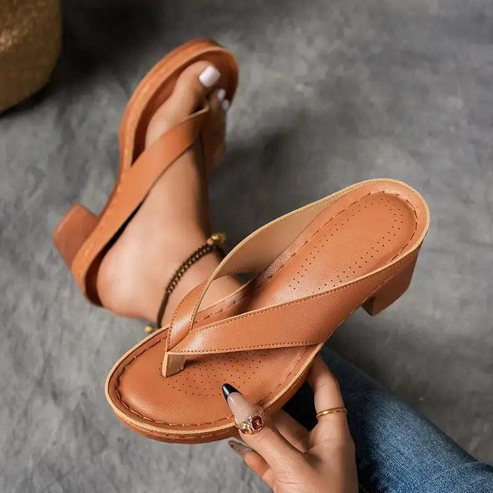 Marilyn | Women's Thong Heel Slippers