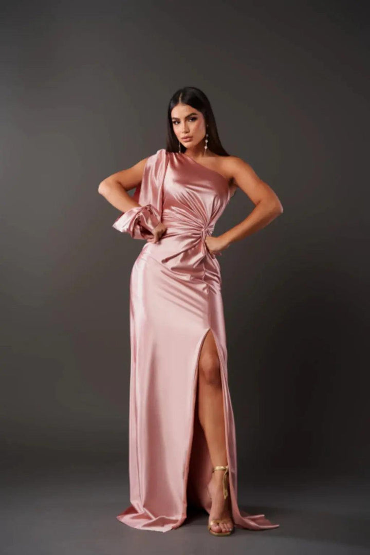 Elegant Formal Maxi Dress for Wedding Guests