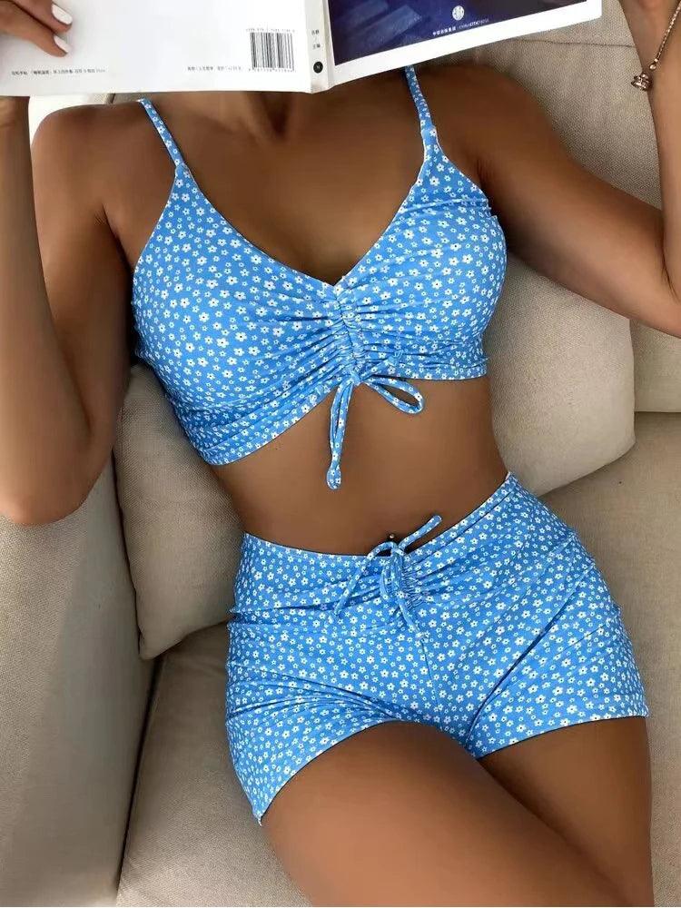 Hera Women's Bikini | Floral Print, Modern Design 1