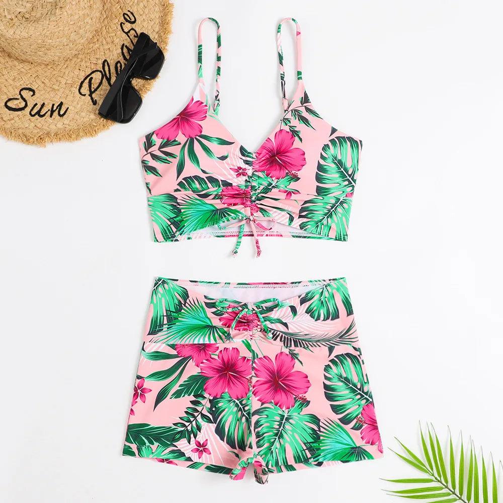 Hera Women's Bikini | Floral Print, Modern Design 6