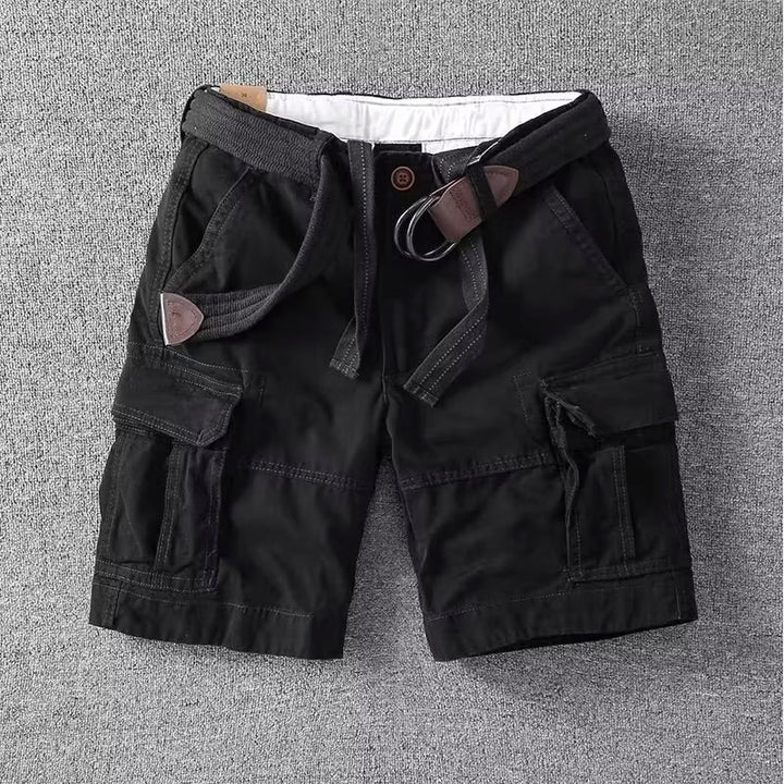 Lorenzo Vitali Men's Cargo Shorts | Cotton Blend, Multi-Pocket 4