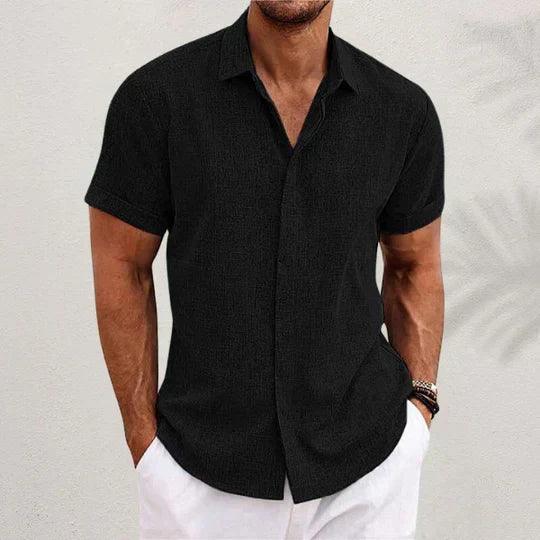 Men’s Classic Short Sleeve Summer Shirt – Spring, Summer