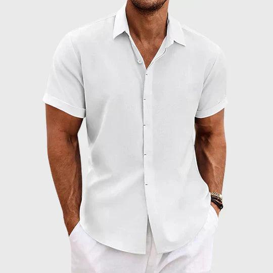 Men’s Classic Short Sleeve Summer Shirt – Spring, Summer