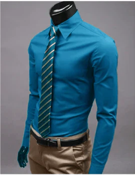 Anthony | Men's Tailored Slim-Fit Dress Shirt
