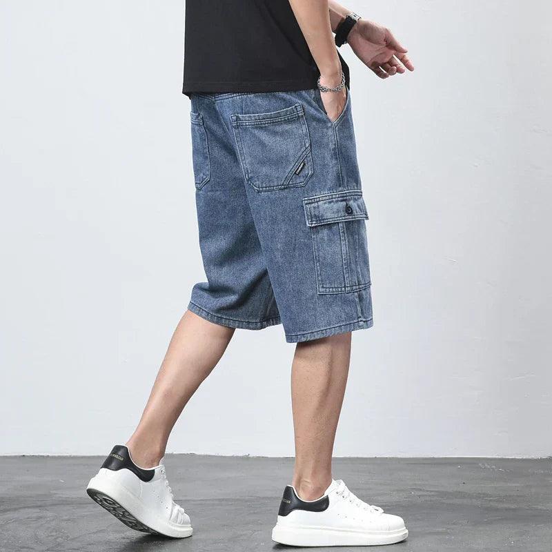 James | Men’s Casual Spring Cargo Shorts with Flap Pocket