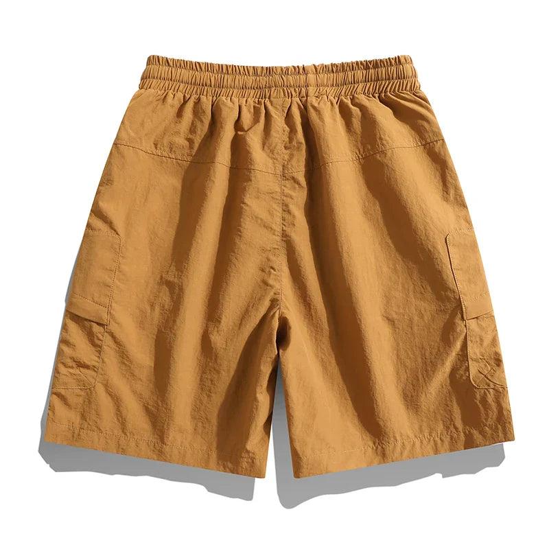 Charlie | Men’s Casual Summer Cargo Shorts with Elastic Waist