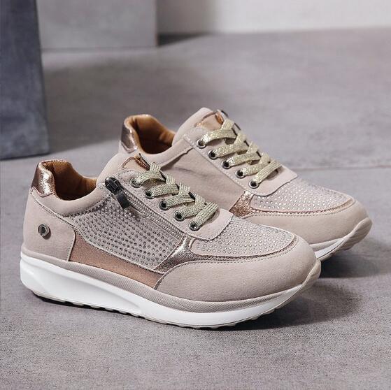 Sophia | Casual Women's Trainers with Side Zip