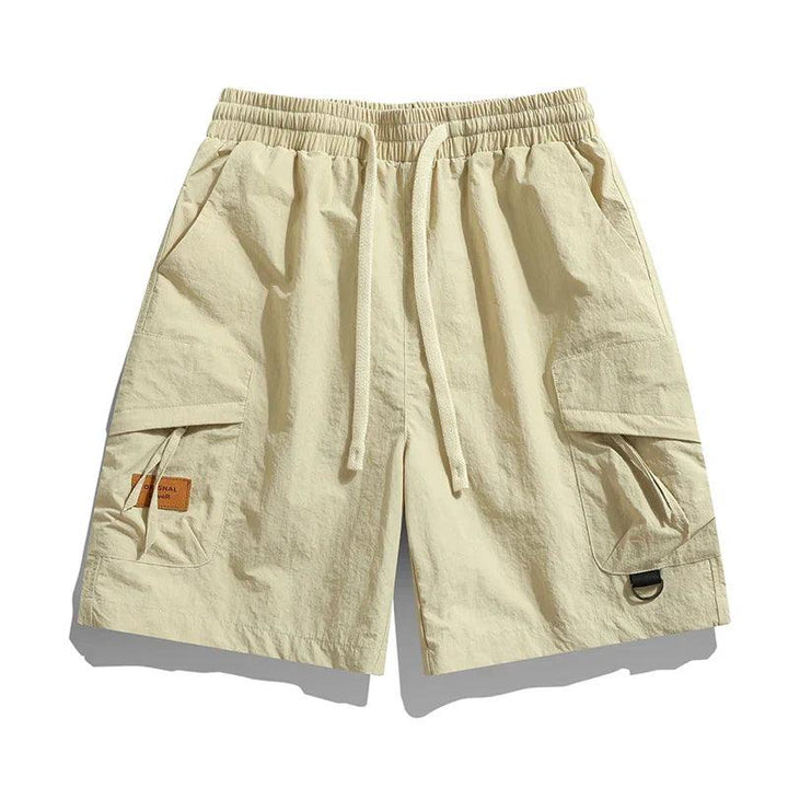 Charlie | Men’s Casual Summer Cargo Shorts with Elastic Waist