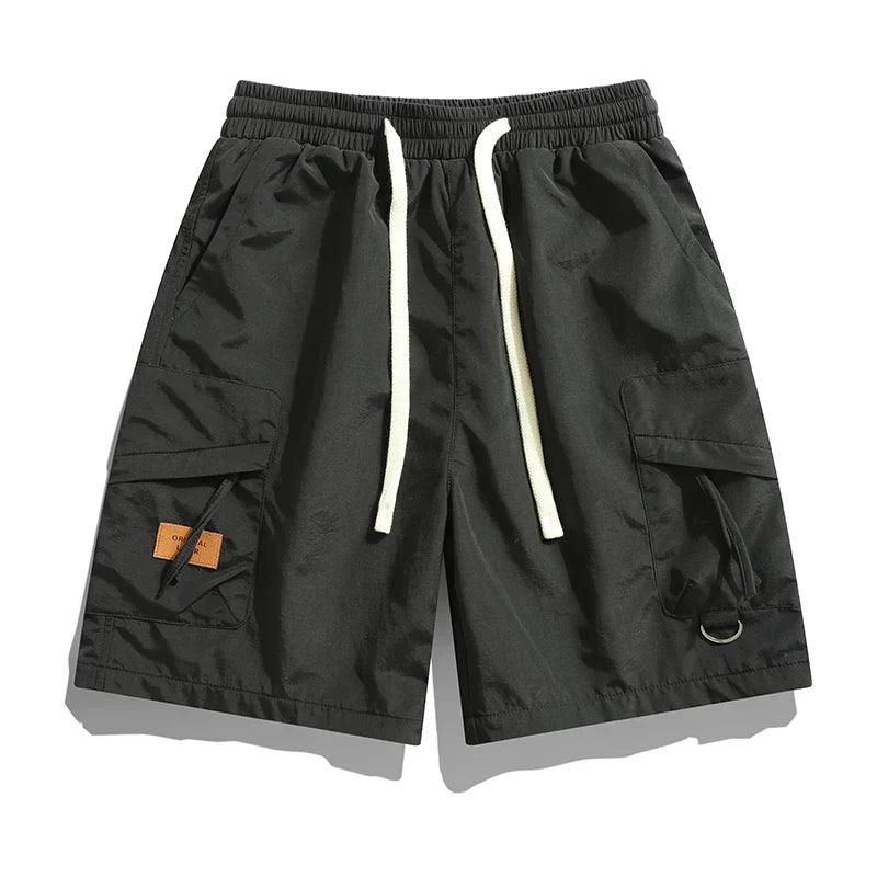 Charlie | Men’s Casual Summer Cargo Shorts with Elastic Waist