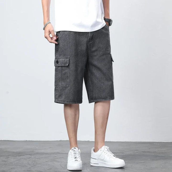 James | Men’s Casual Spring Cargo Shorts with Flap Pocket