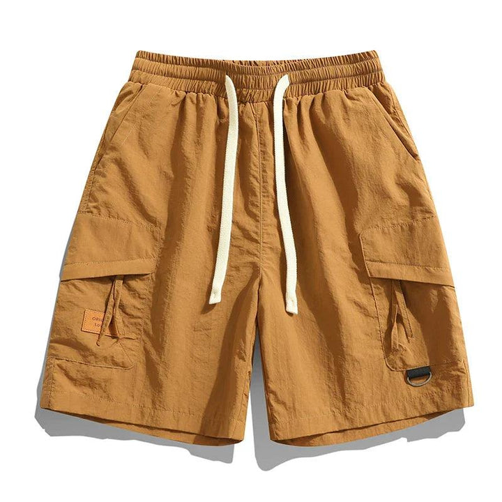 Charlie | Men’s Casual Summer Cargo Shorts with Elastic Waist