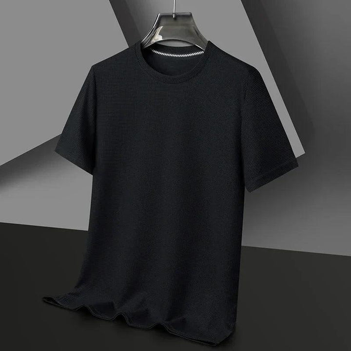 Alasdair | Men’s Modern Waffle T-shirt with Crew Neck