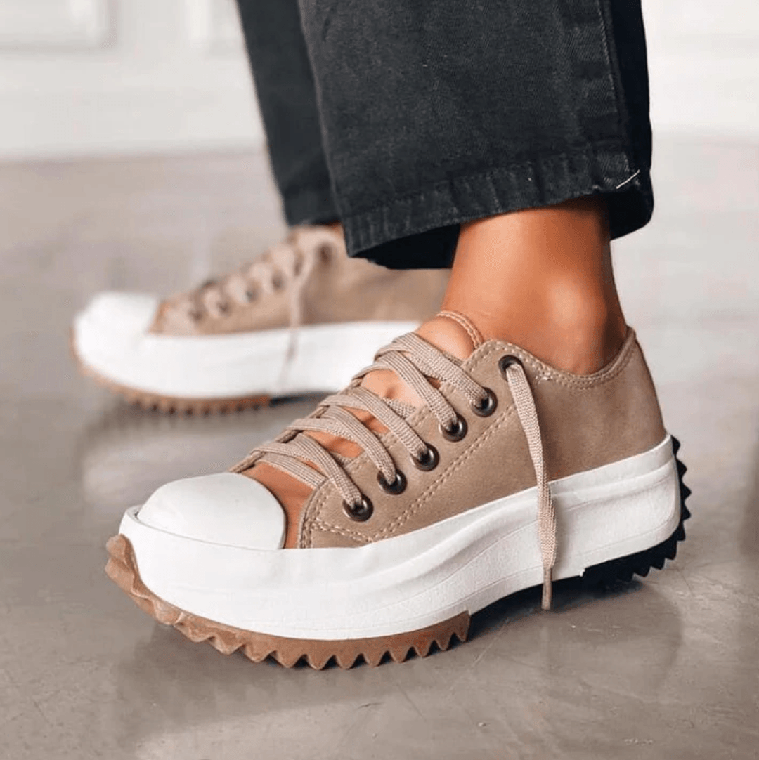 Robyn | Stylish Platform Women’s Trainers with Suede Upper