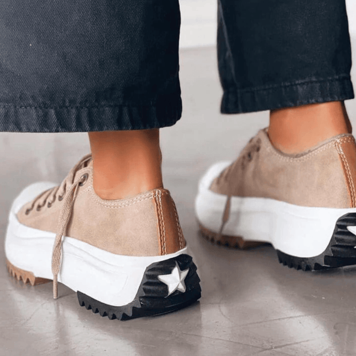 Robyn | Stylish Platform Women’s Trainers with Suede Upper