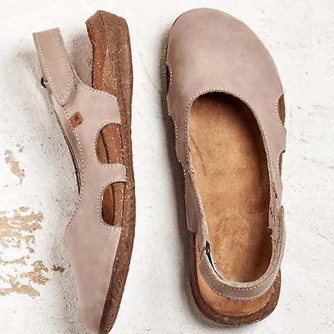 Robin | Women's Closed Toe Cutout Cushion Sandals