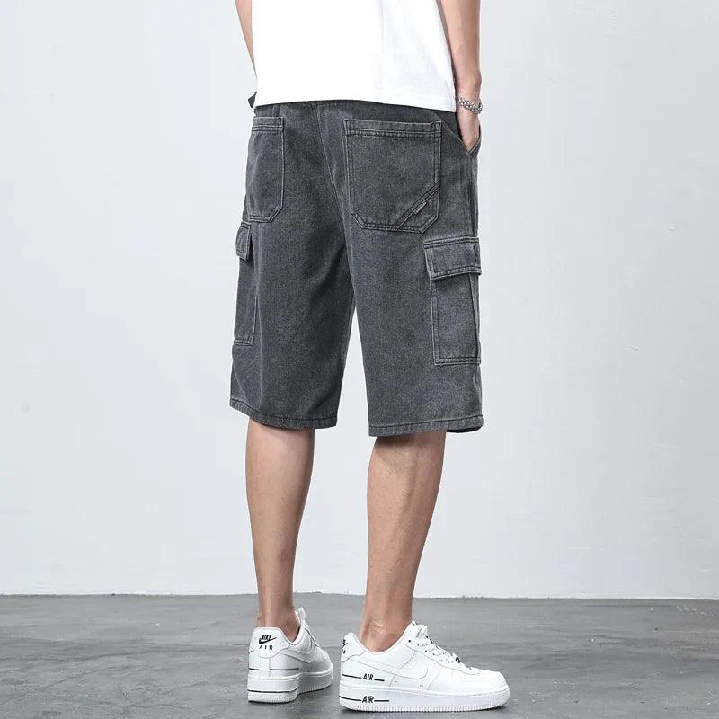 James | Men’s Casual Spring Cargo Shorts with Flap Pocket