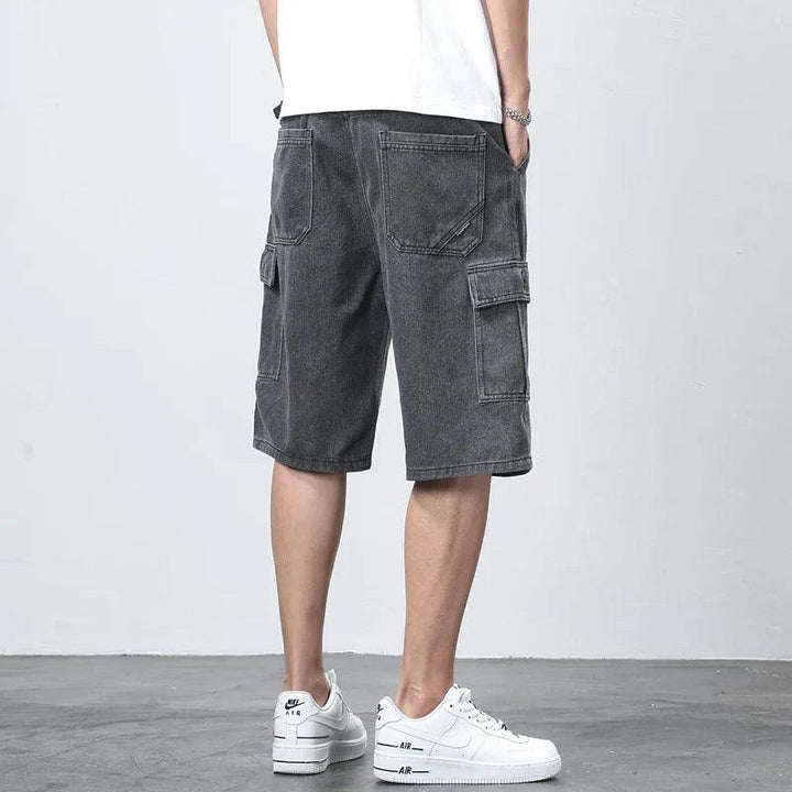 James | Men’s Casual Spring Cargo Shorts with Flap Pocket