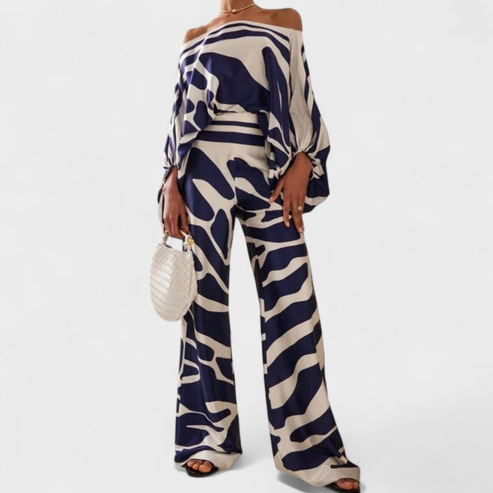 Vivi Women's Midi Set | Bold Print, Flattering Silhouette 4