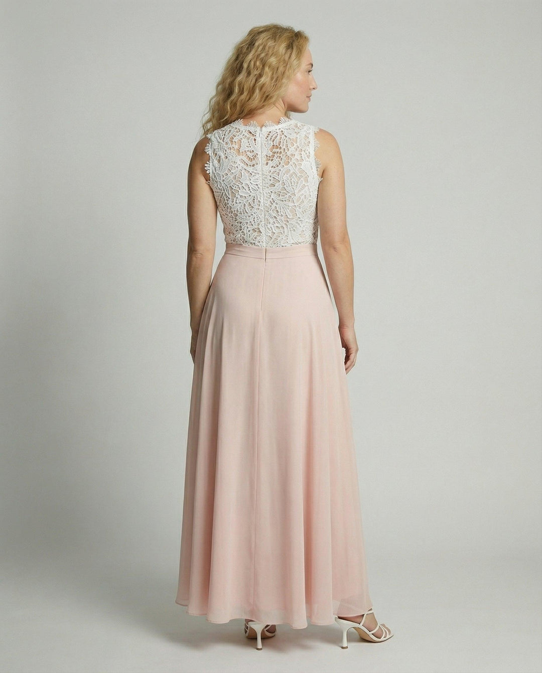 Lily | Women’s Elegant Maxi Summer dress with Lace Bodice