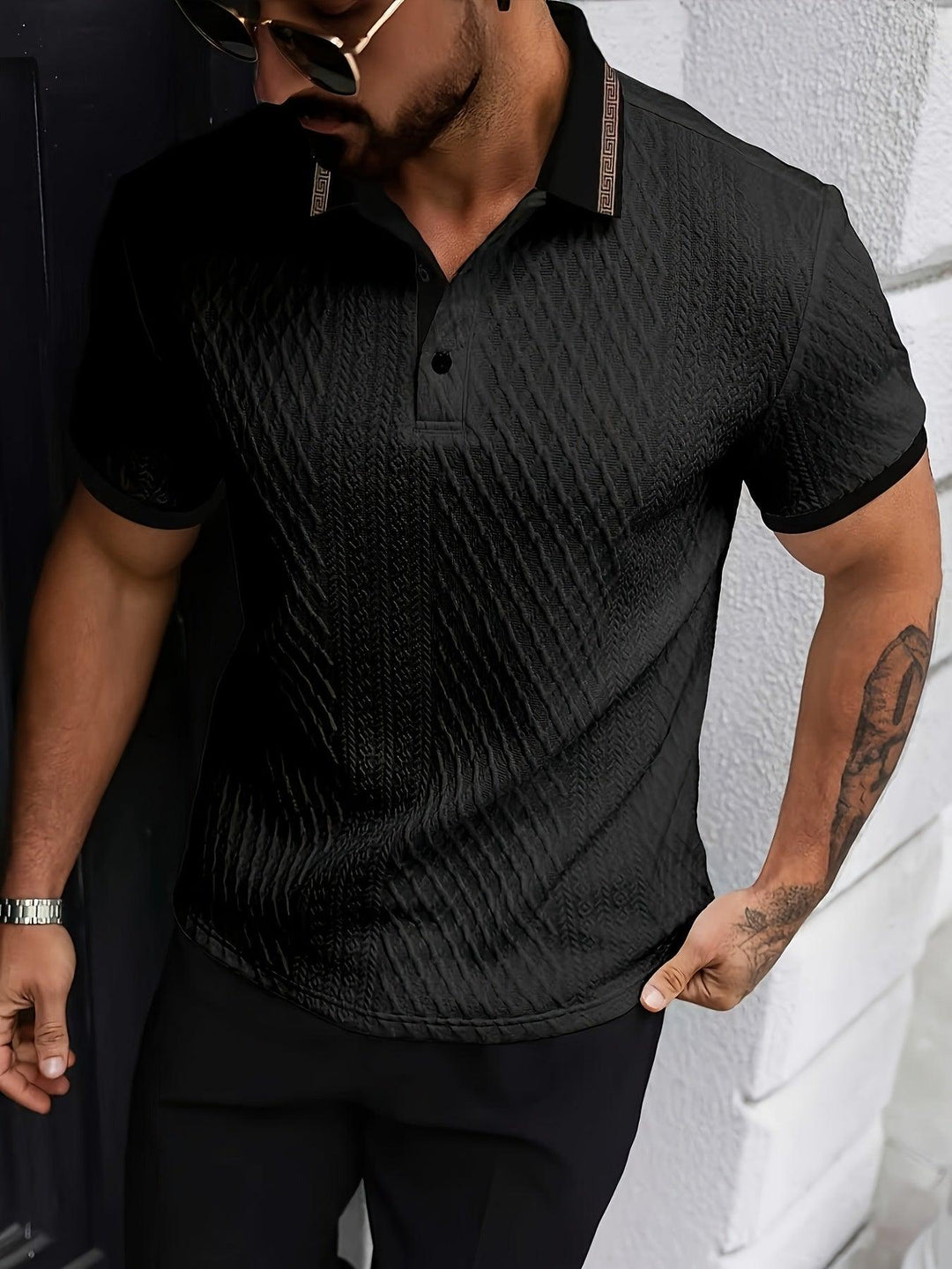 HARRINGTON OXFORD | COLORBLOCK POLO SHIRT FOR MEN