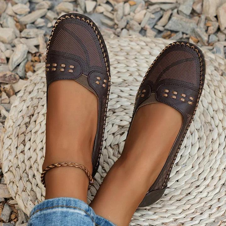 Paulette | Women's Cutout Detail Slip-On Shoes