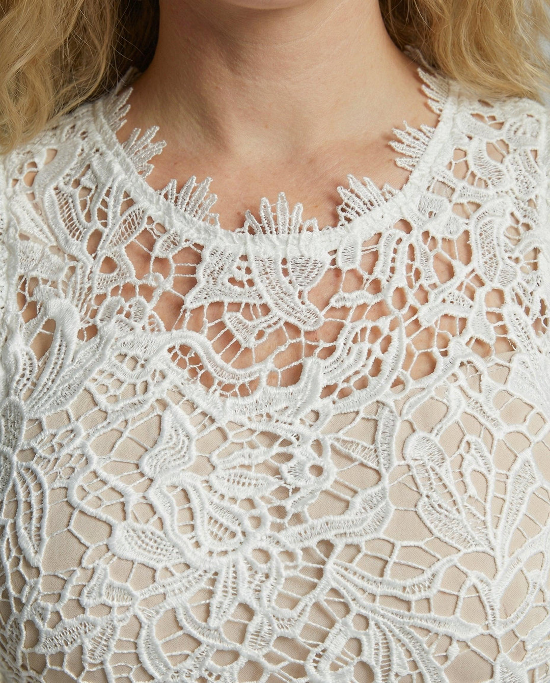 Lily | Women’s Elegant Maxi Summer dress with Lace Bodice