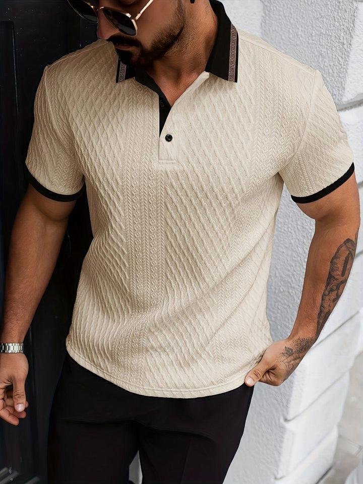 HARRINGTON OXFORD | COLORBLOCK POLO SHIRT FOR MEN